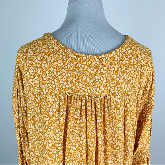 Anthropologie Maeve Floral Button Down Top Large - Picture 10 of 15